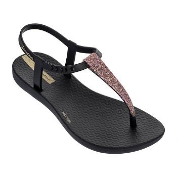 Ipanema Sandals Kids Charm Glitter Black 831069PBD Ireland